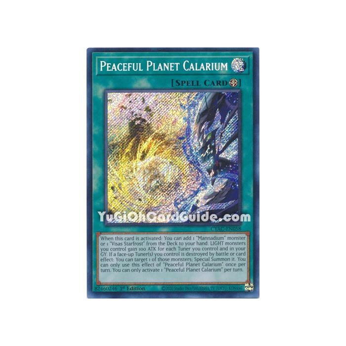 Peaceful Planet Calarium (Secret Rare)