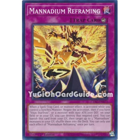 Mannadium Reframing (Common)