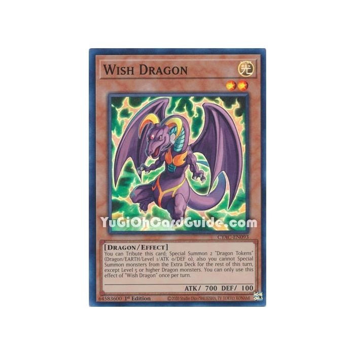 Wish Dragon (Super Rare)