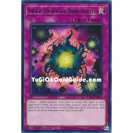 thumbnail interactive-video image 1 of Yu-Gi-Oh! Deck Devastation Virus - LCKC-EN047 - Ultra Rare 1st Edition - Mint/NM 1 of 2