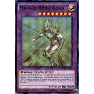 Masked HERO Koga (Super Rare)