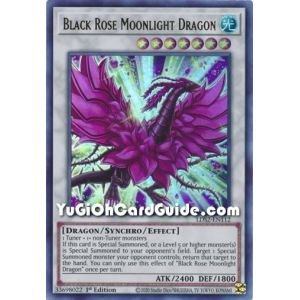 Black Rose Moonlight Dragon (Super Rare)