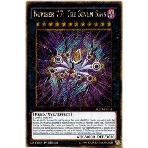Number 77: The Seven Sins (Gold Rare)