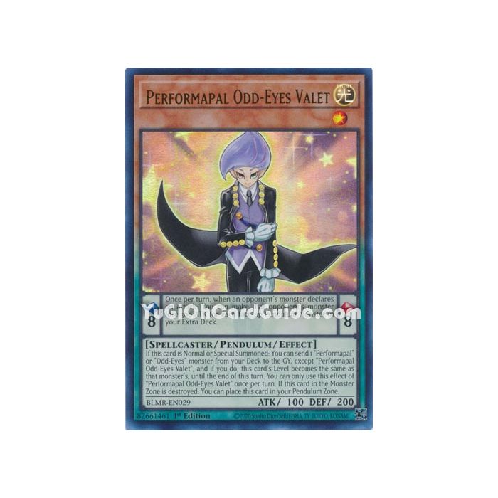 Performapal Odd-Eyes Valet (Ultra Rare)