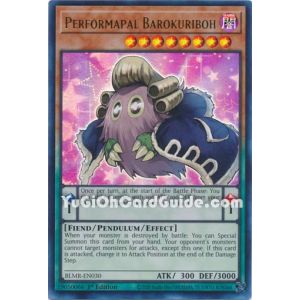 Performapal Barokuriboh (Ultra Rare)