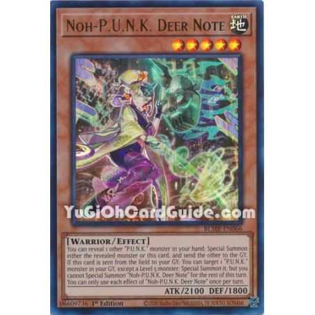 Noh-P.U.N.K. Deer Note (Ultra Rare)
