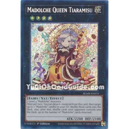 Madolche Queen Tiaramisu (Secret Rare)