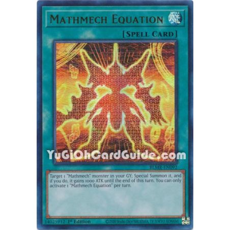 Mathmech Equation (Ultra Rare)