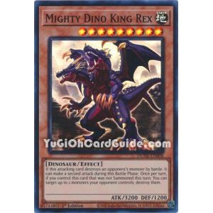 Mighty Dino King Rex (Super Rare)