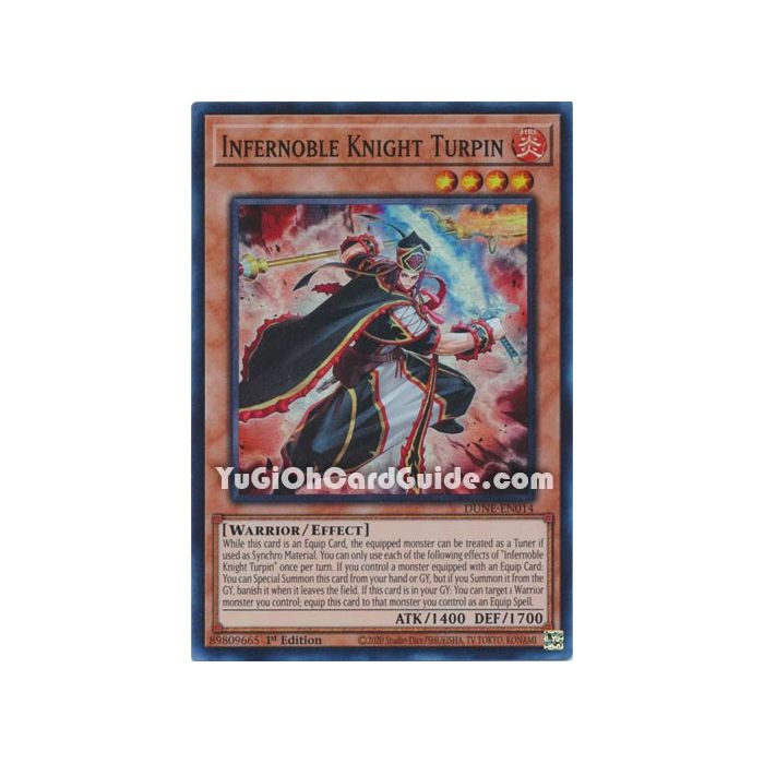 Infernoble Knight Turpin (Super Rare)