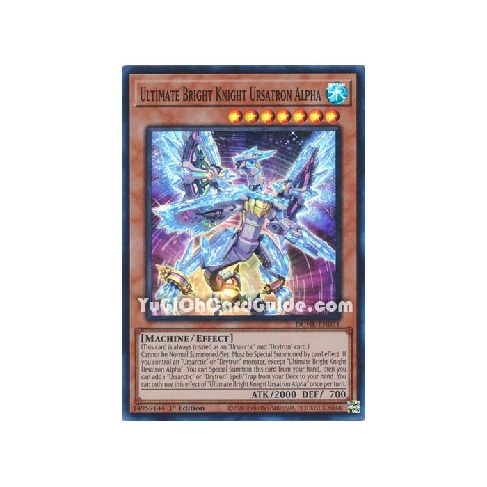 Ultimate Bright Knight of Ursatron Alpha (Super Rare)