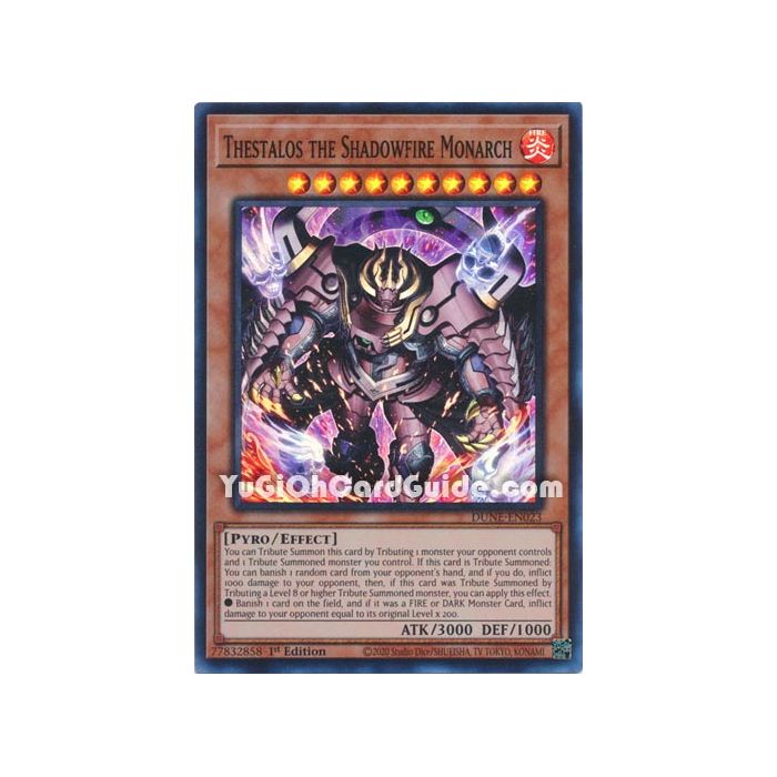 Thestalos the Shadowfire Monarch (Super Rare)