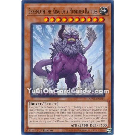 Behemoth the King of a Hundred Battles (Common)