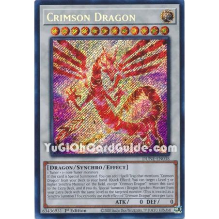 Crimson Dragon (Secret Rare)