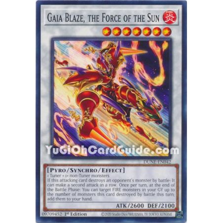 Gaia Blaze, the Force of the Sun (Common)