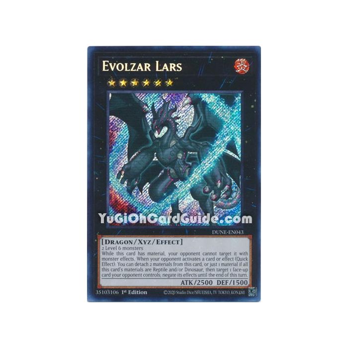 Evolzar Lars (Secret Rare)