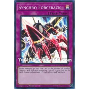 Synchro Forceback (Super Rare)