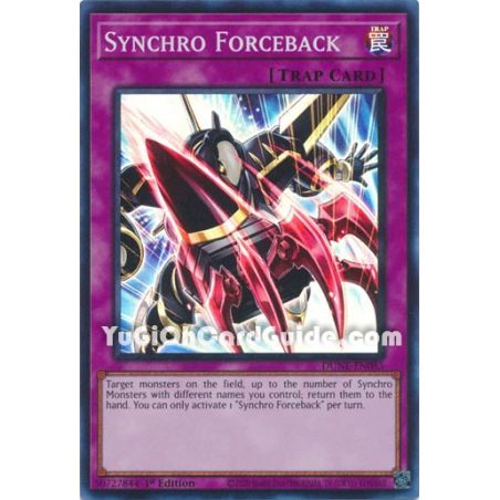 Synchro Forceback (Super Rare)