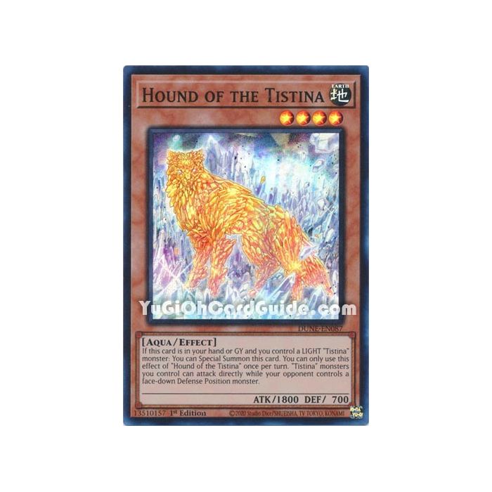 Hound of the Tistina (Super Rare)