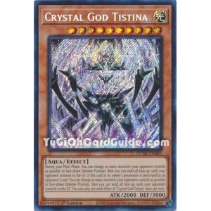 Crystal God Tistina (Secret Rare)