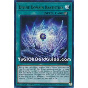 Divine Domain Baatistina (Ultra Rare)