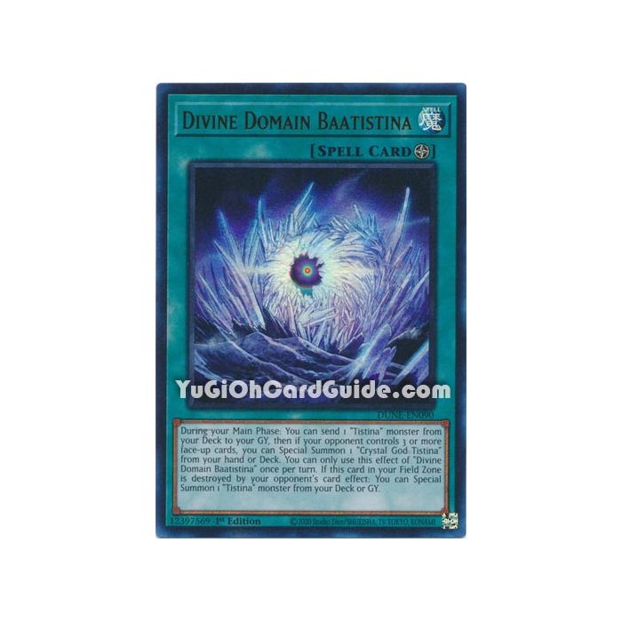 Divine Domain Baatistina (Ultra Rare)