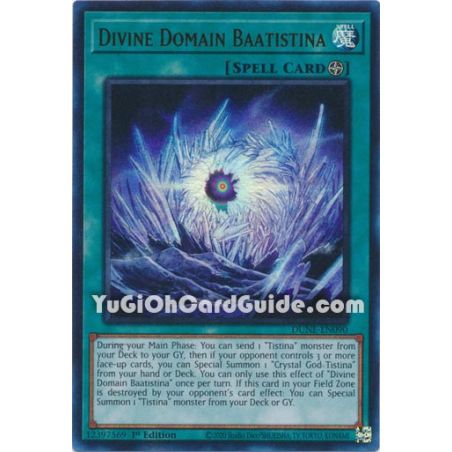 Divine Domain Baatistina (Ultra Rare)