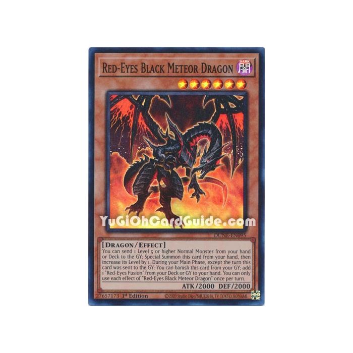 Red-Eyes Black Meteor Dragon (Super Rare)