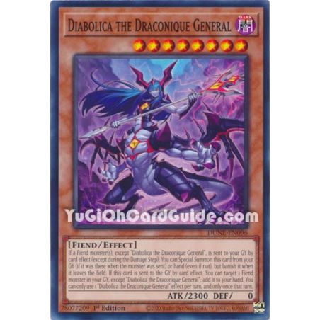 Diabolica the Draconique General (Common)