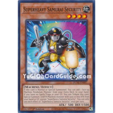 Superheavy Samurai Security (Common)