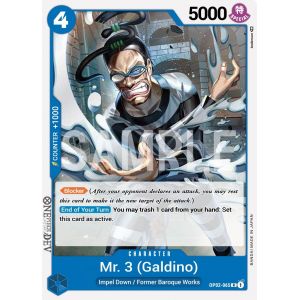 Mr.3 (Galdino) (Rare)