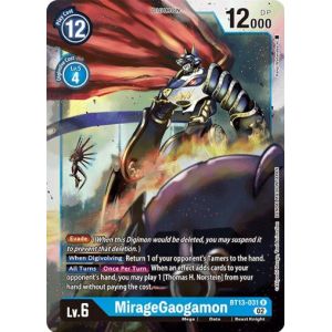 MirageGaogamon (Rare)