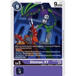 Gizmon: XT (Uncommon)