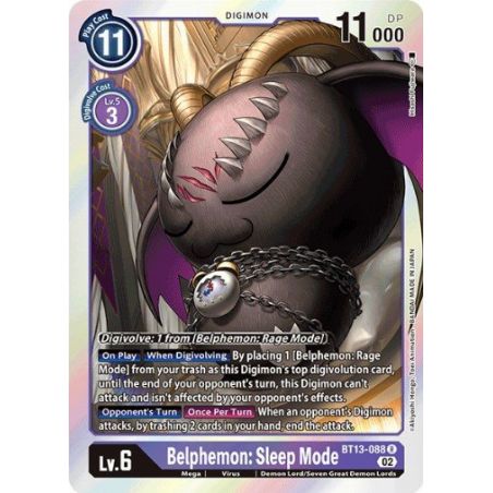 Belphemon: Sleep Mode (Rare)