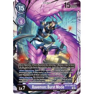 Ravemon: Burst Mode (Super Rare)