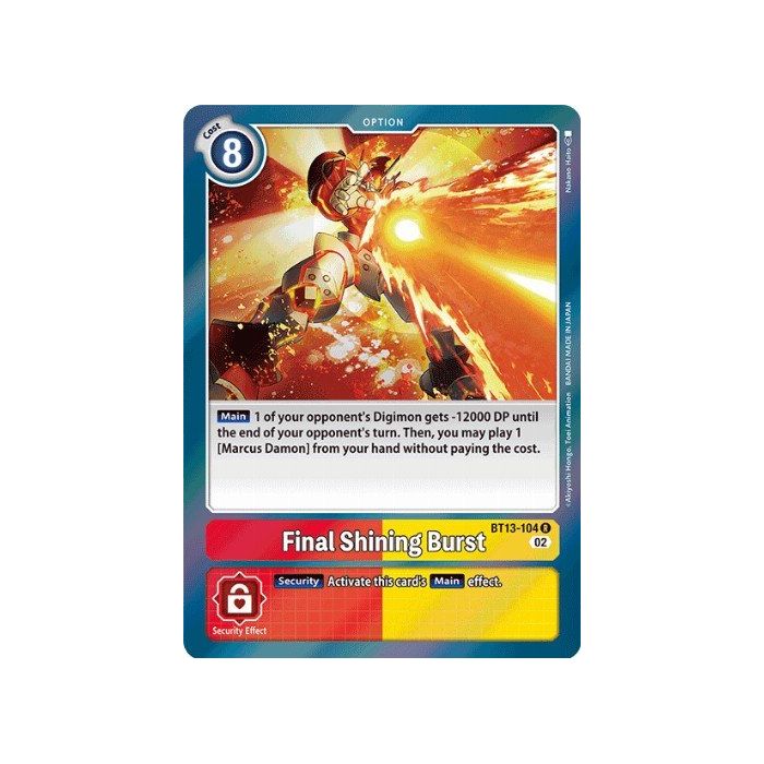 Final Shining Burst (Rare)