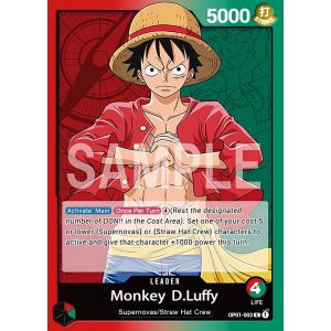 Monkey.D.Luffy (003)(Leader)