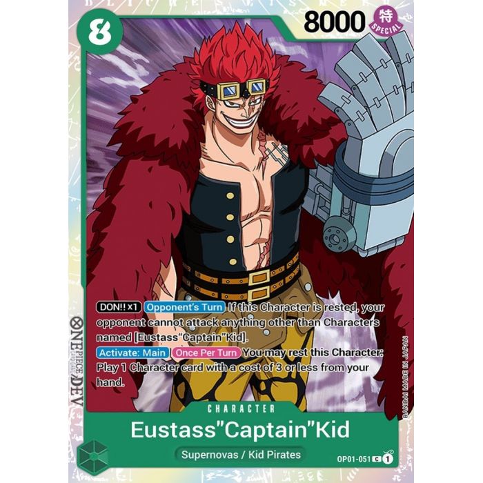 Eustass"Captain"Kid (Super Rare)