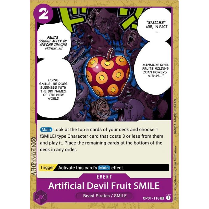 Artificial Devil Fruit SMILE (Uncommon)