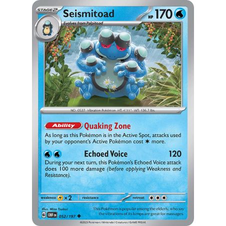 Seismitoad 