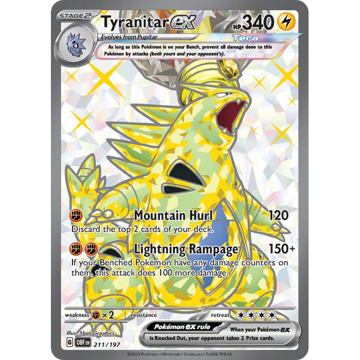 Tyranitar ex FA