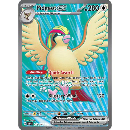 Pidgeot ex FA 