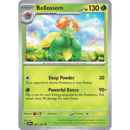 Bellossom - Reverse