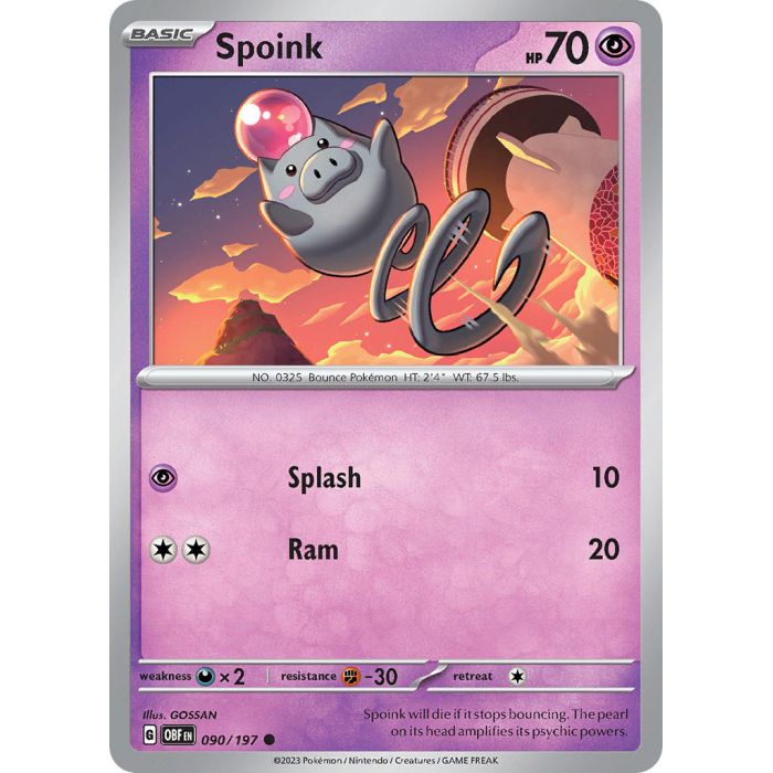 Spoink - Reverse