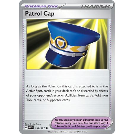 Patrol Cap - Reverse