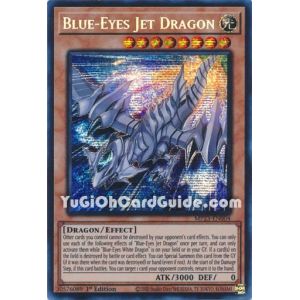 Blue-Eyes Jet Dragon (Prismatic Secret Rare)