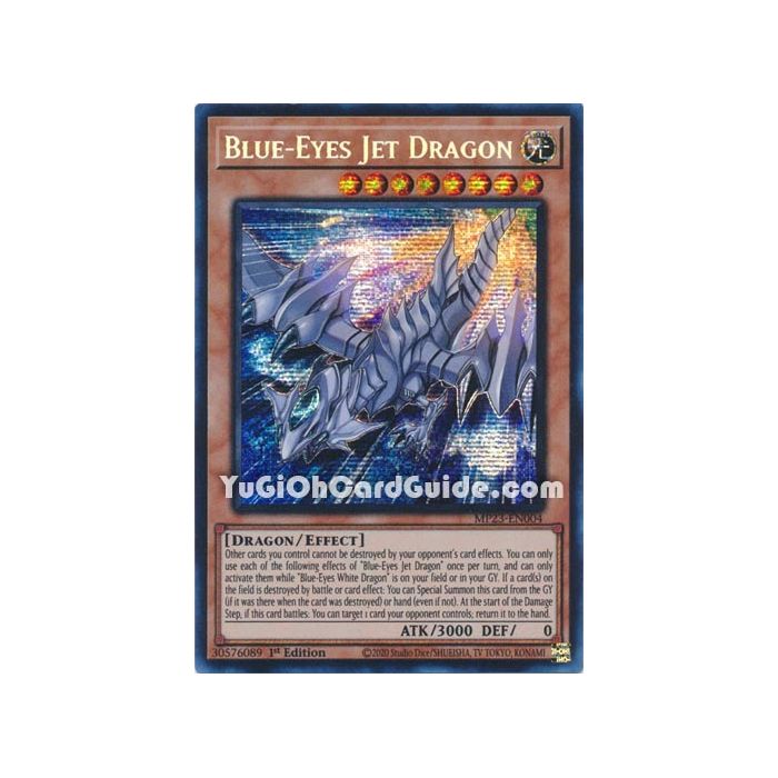 Blue-Eyes Jet Dragon (Prismatic Secret Rare)