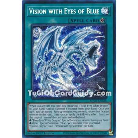 Vision with Eyes of Blue (Prismatic Secret Rare)