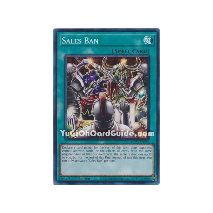 Sales Ban (Super Rare)