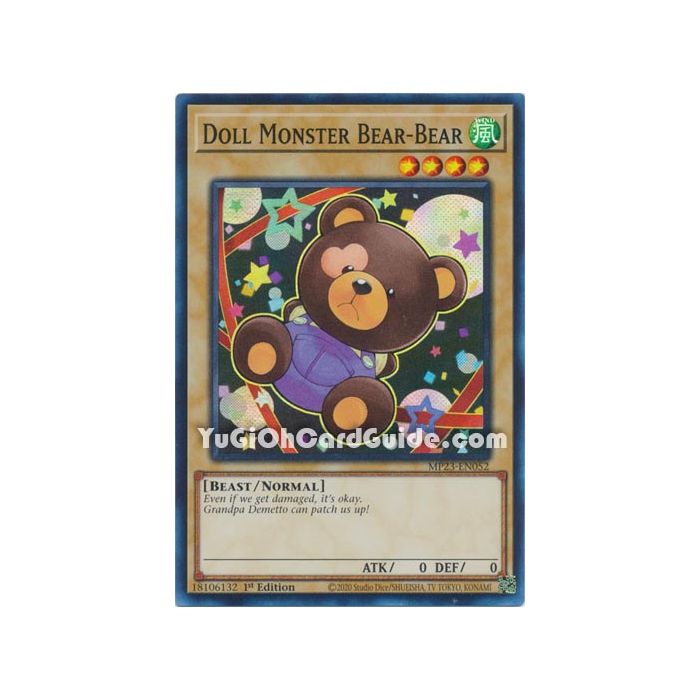 Doll Monster Bear-Bear (Super Rare)